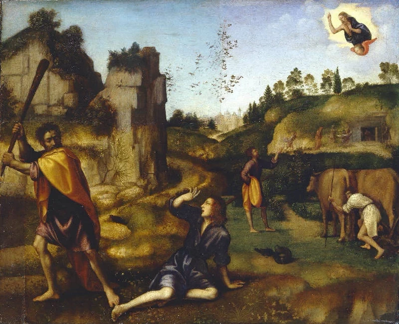 Uccisione di Abele - Accademia Carrara, Bergamo